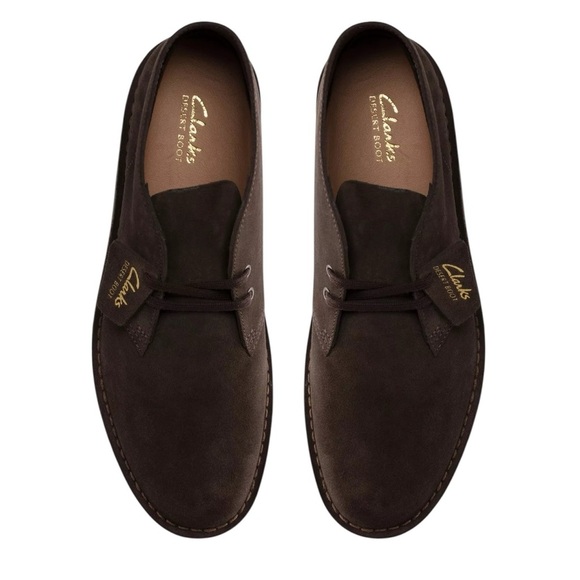 Clarks Men's Desert Boot Evo Dark Brown Suede Size 8.5 #1721 - Picture 2 of 7